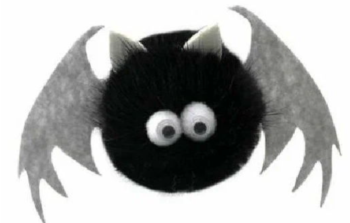 sh-07519 GoSi Игрушка для Кошек "Летучая мышь Всеволод" Натуральная норка