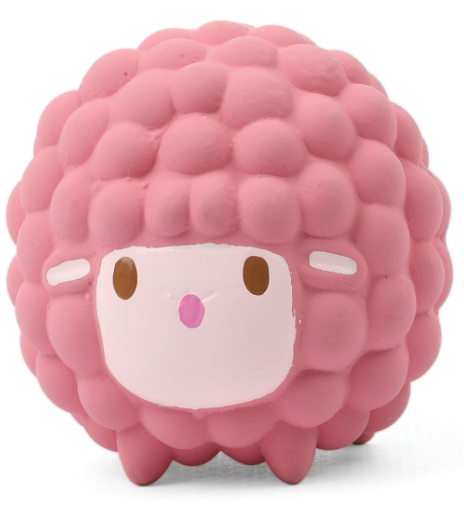 Игрушка для собак из латекса &quot;Розовая овечка&quot;, 50мм, серия MINI DOGS