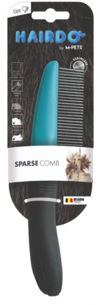 M-PETS Расческа с редкими зубцами, 22 см