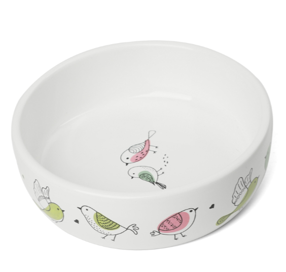Миска Триол керамическая "Птички" 350 мл