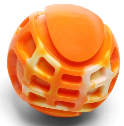 Игрушка из термопластичной резины для собак "Мяч-молния", d60мм