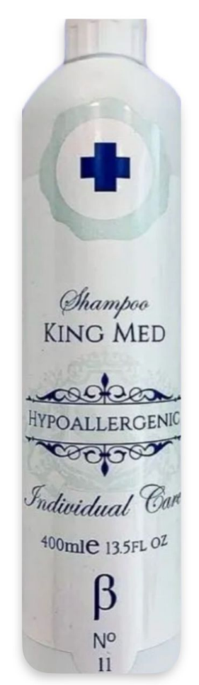 Шампунь King MED Hypoallergenic СУПЕР ГИПО (концентрат.) для собак и кошек, 400 мл