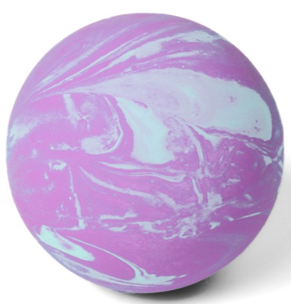 Игрушка для собак из латекса "Мяч разноцветный", 50мм