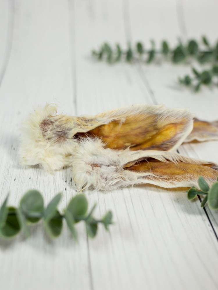 Лакомства Хрустик. Уши кролика 5 шт