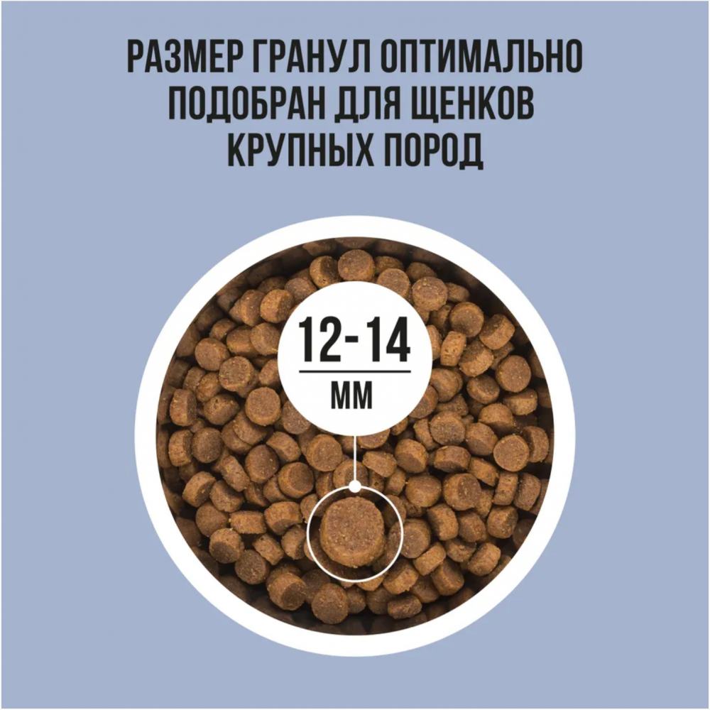 Корм Bowl wow Макси с ягненком с рисом и черникой  для ЩЕНКОВ крупных пород 2 кг