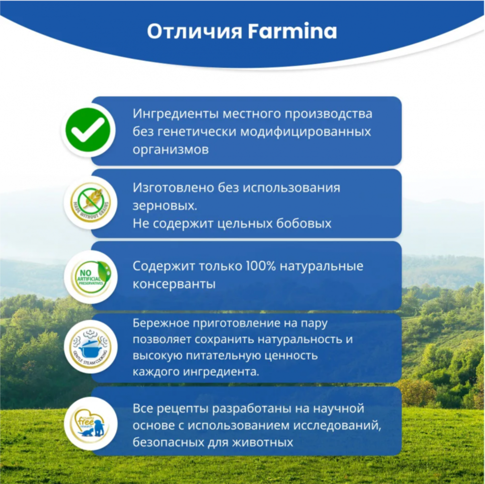 Корм Farmina N&amp;D Dog  (Беззерновой) для собак средних и крупных пород, курица, гранат и тыква 12 кг