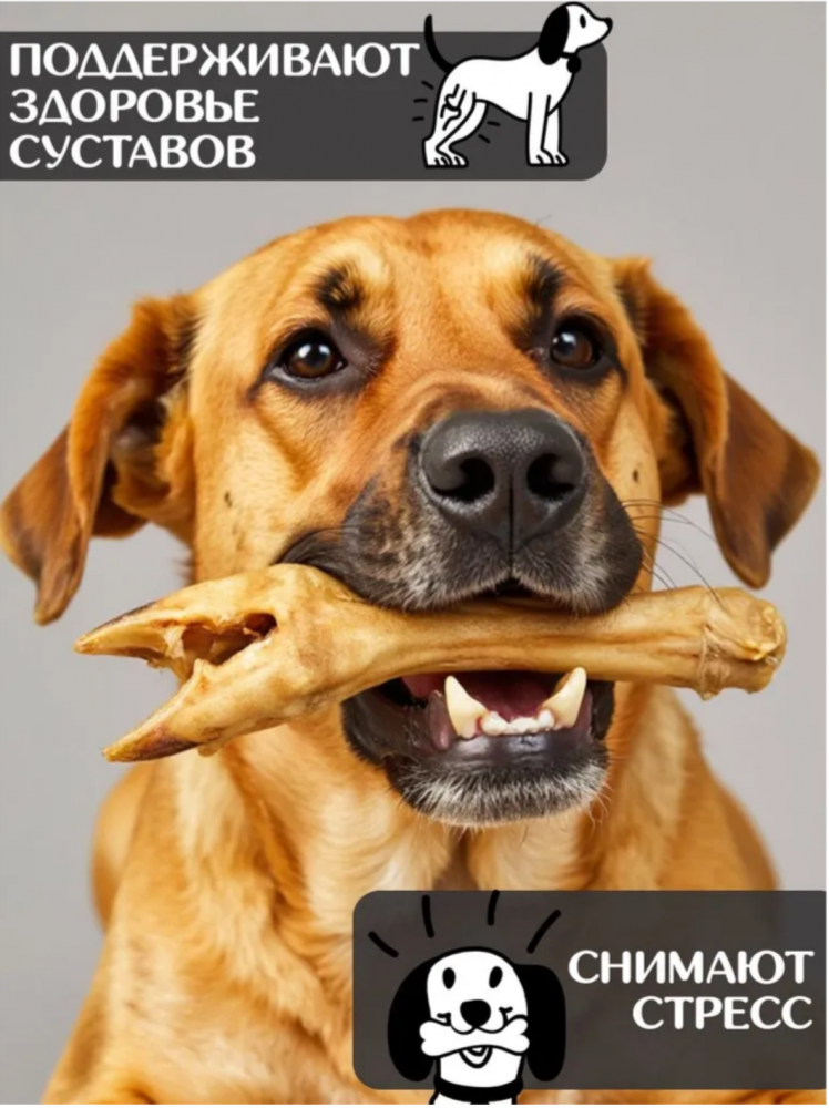 Лакомства Фор Родент Дог баранья нога 1000 г